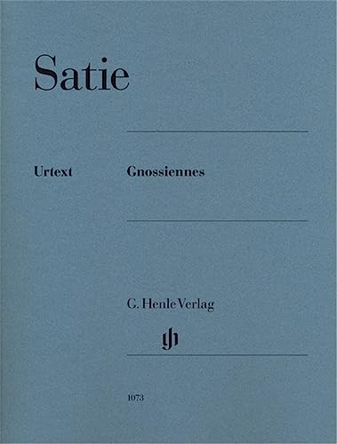 Gnossiennes für Klavier: Instrumentation: Piano solo (G. Henle Urtext-Ausgabe)